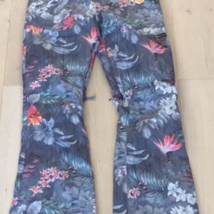 Womens ROXY Hawaiian tropix snow pant